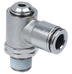 PMPH-G, All metal Pneumatic Fittings with BSPP thread, Air Fittings, one touch tube fittings, Pneumatic Fitting, Nickel Plated Brass Push in Fittings